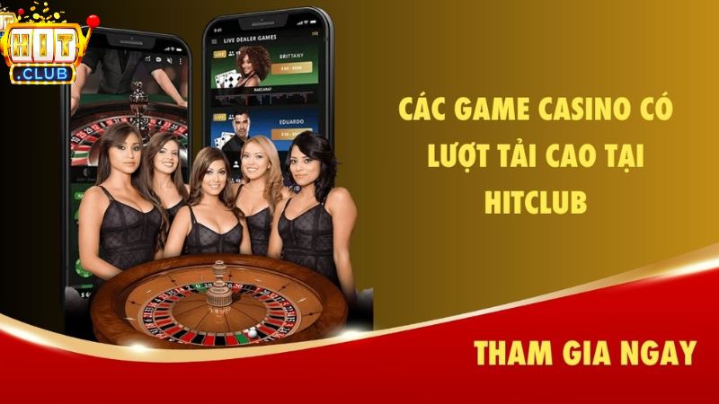 Siêu phẩm live casino ở Hitclub