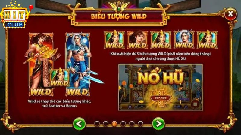 Game nổ hũ sơn tinh thủy tinh Hitclub với luật chơi cơ bản 