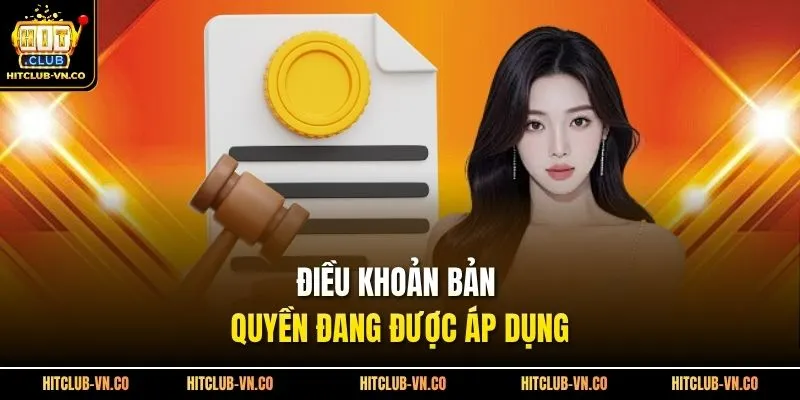 Điều khoản bản quyền đang được áp dụng